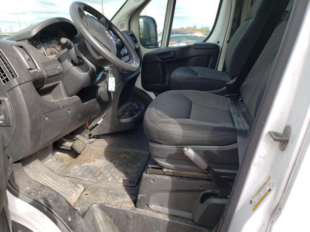 3C6LRVDG9ME527725 - 2021 RAM PROMASTER 2500 HIGH WHITE photo 7