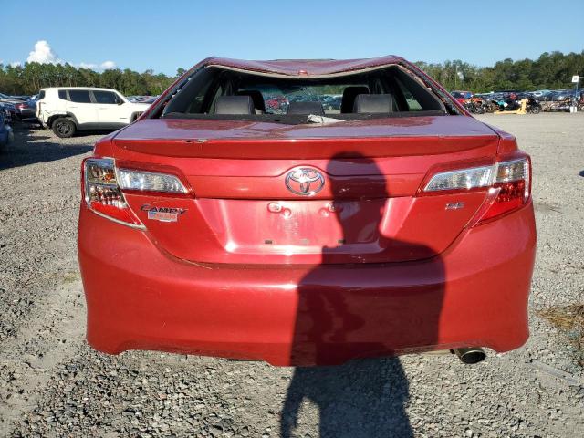 4T1BF1FK8DU711610 - 2013 TOYOTA CAMRY L RED photo 6