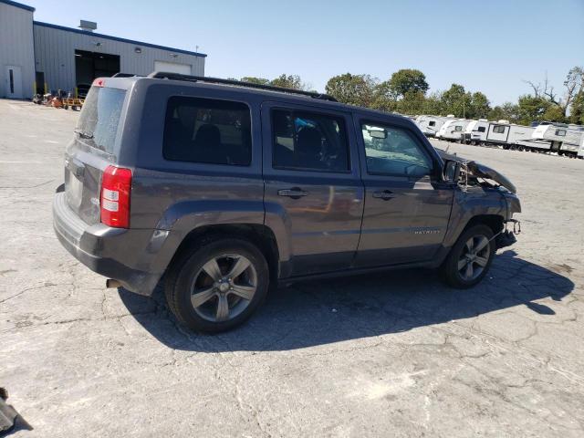 1C4NJPFAXED927910 - 2014 JEEP PATRIOT LATITUDE CHARCOAL photo 3