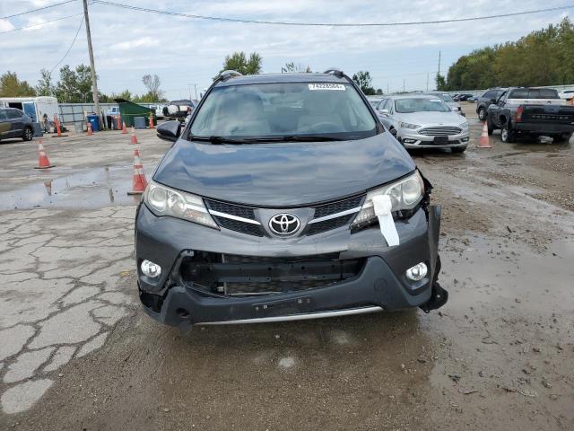 JTMRFREV9DD017490 - 2013 TOYOTA RAV4 XLE GRAY photo 5