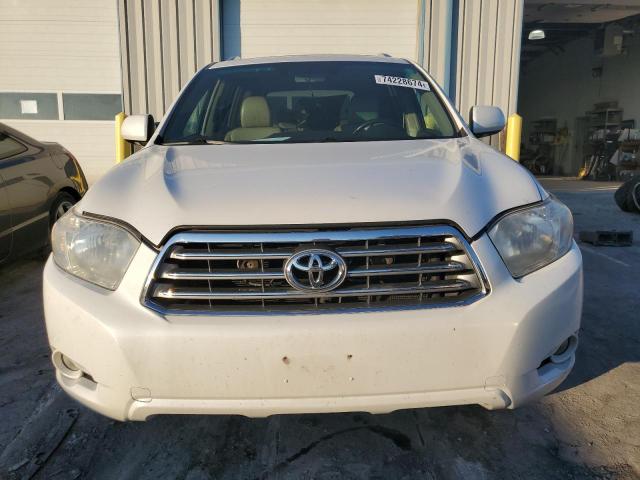 5TDDK3EH1AS039836 - 2010 TOYOTA HIGHLANDER LIMITED WHITE photo 5