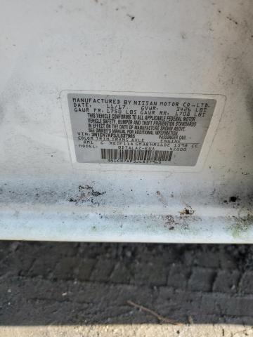 3N1CN7AP3JL837965 - 2018 NISSAN VERSA S 白色 照片 12