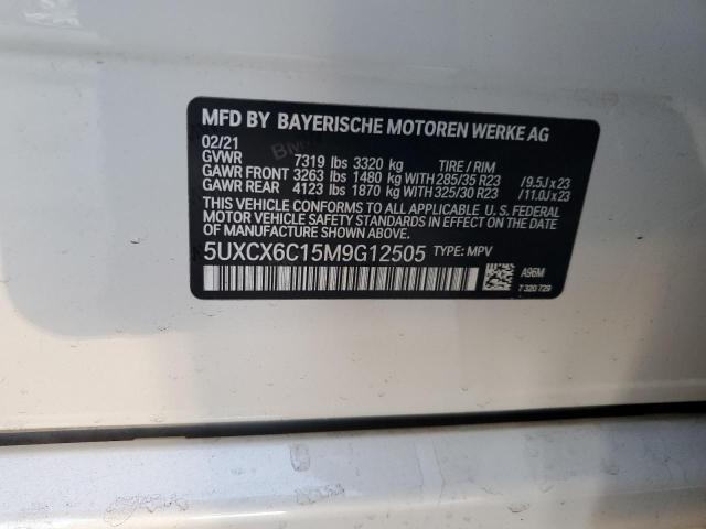 5UXCX6C15M9G12505 - 2021 BMW X7 ALPINA XB7 Սպիտակ լուսանկար 13