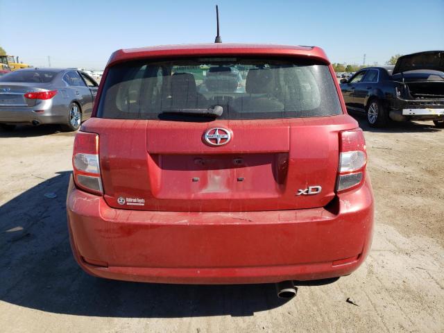 JTKKUPB40D1035149 - 2013 TOYOTA SCION XD RED photo 6