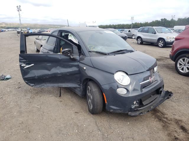 3C3CFFGE3GT144613 - 2016 FIAT 500 ELECTRIC GRAY photo 1