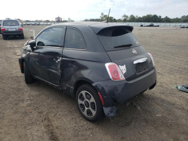 3C3CFFGE3GT144613 - 2016 FIAT 500 ELECTRIC GRAY photo 3