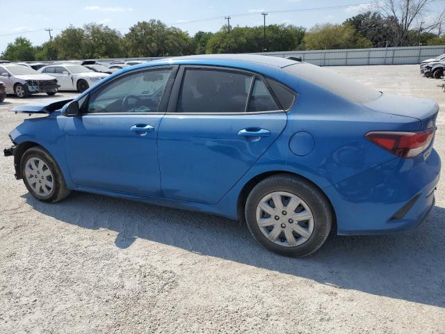 3KPA24AD1PE537890 - 2023 KIA RIO LX BLUE photo 2