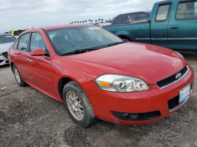 2G1WC5E3XD1226437 - 2013 CHEVROLET IMPALA LTZ RED photo 4