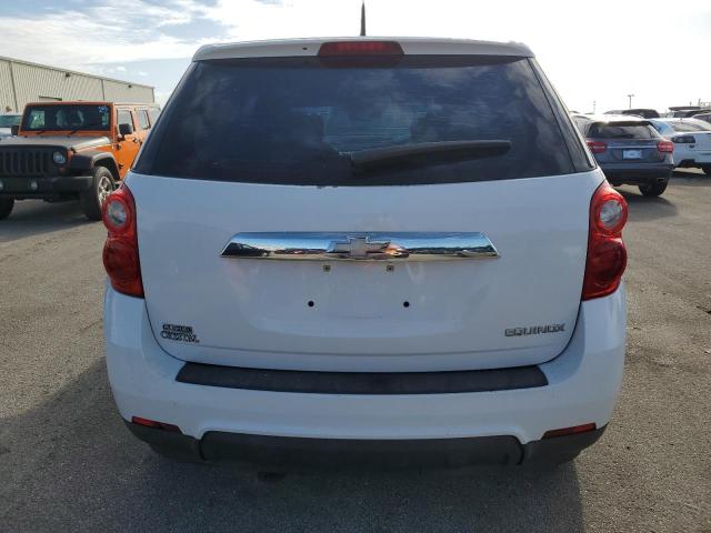 2GNALBEK0C6154213 - 2012 CHEVROLET EQUINOX LS WHITE photo 6