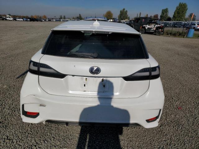 JTHKD5BH6B2044930 - 2011 LEXUS CT 200 WHITE photo 6