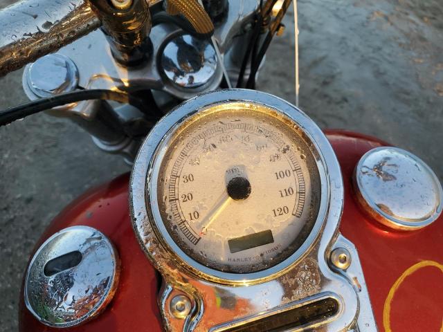 1HD1GY4478K314755 - 2008 HARLEY-DAVIDSON FXDF RED photo 7