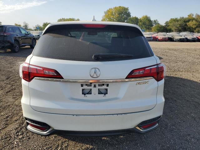 5J8TB3H32JL011641 - 2018 ACURA RDX WHITE photo 6