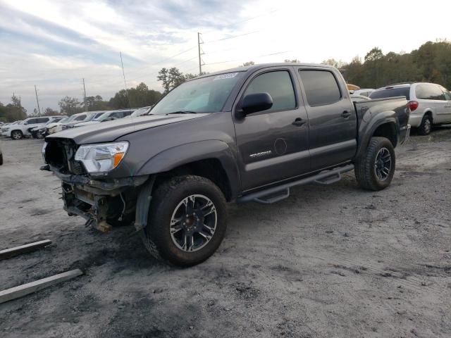 5TFJU4GN1EX058988 - 2014 TOYOTA TACOMA DOUBLE CAB PRERUNNER GRAY photo 1