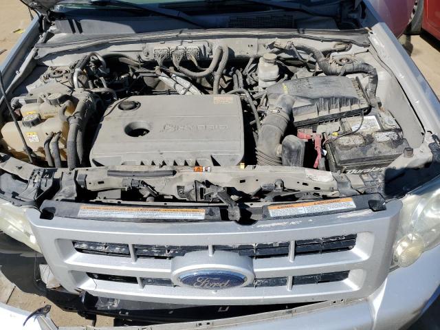 1FMCU49389KC11949 - 2009 FORD ESCAPE HYBRID SILVER photo 11