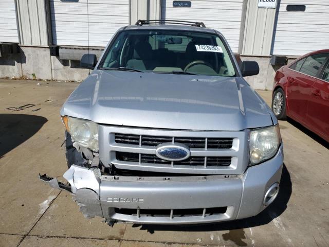 1FMCU49389KC11949 - 2009 FORD ESCAPE HYBRID SILVER photo 5