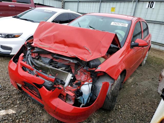 1G1AT58H597265819 - 2009 CHEVROLET COBALT LT RED photo 2