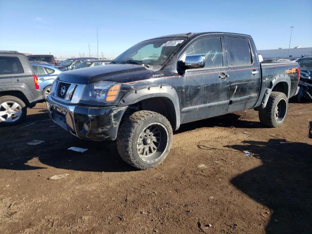 1N6BA0EC9DN301560 - 2013 NISSAN TITAN S BLACK photo 1