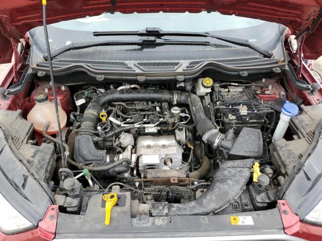 MAJ3P1TE4JC198593 - 2018 FORD ECOSPORT SE RED photo 12