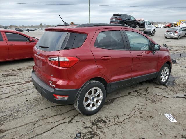 MAJ3P1TE4JC198593 - 2018 FORD ECOSPORT SE RED photo 3