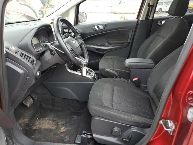 MAJ3P1TE4JC198593 - 2018 FORD ECOSPORT SE RED photo 7