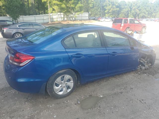 19XFB2F50FE049492 - 2015 HONDA CIVIC LX BLUE photo 3