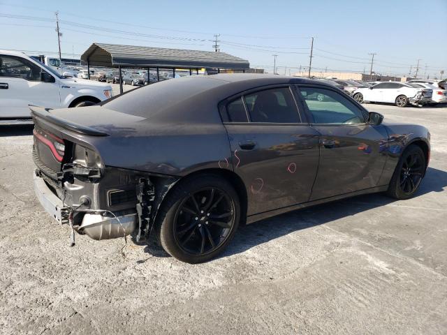 2C3CDXHG9JH207323 - 2018 DODGE CHARGER SXT PLUS GRAY photo 3