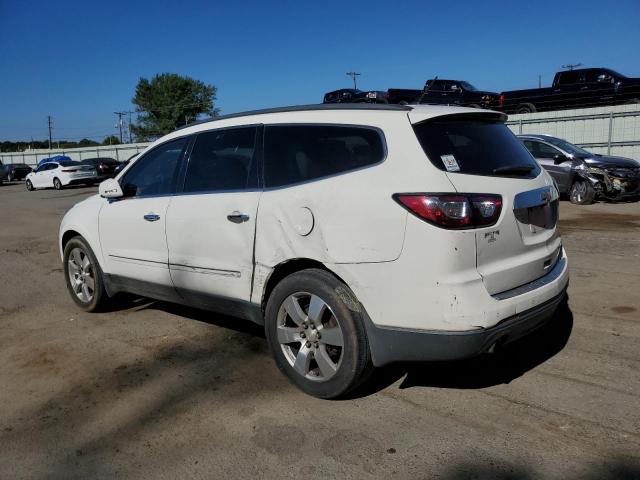 1GNKRJKD4EJ351118 - 2014 CHEVROLET TRAVERSE LTZ WHITE photo 2