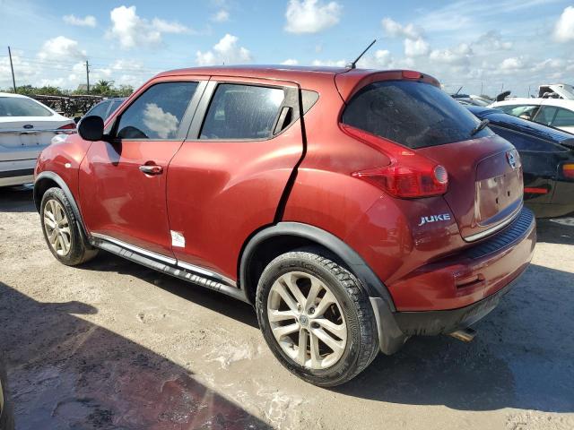 JN8AF5MR8DT212095 - 2013 NISSAN JUKE S RED photo 2