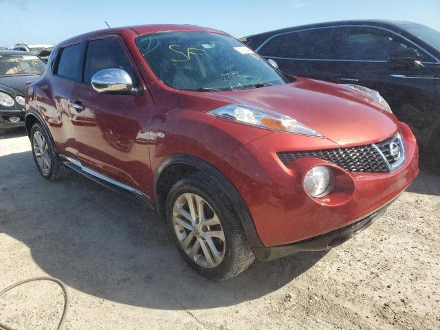 JN8AF5MR8DT212095 - 2013 NISSAN JUKE S RED photo 4