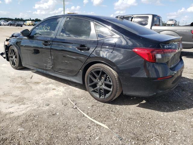 2HGFE2F59NH608047 - 2022 HONDA CIVIC SPORT 黑色 照片 2