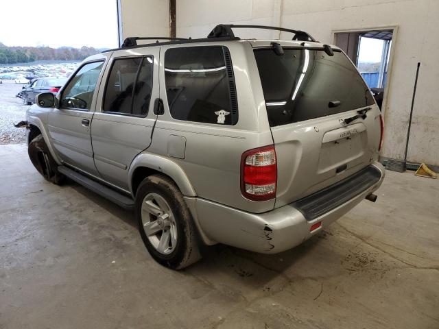 JN8DR09Y12W728656 - 2002 NISSAN PATHFINDER LE SILVER photo 2