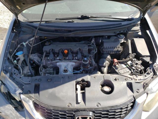19XFB2F93DE028314 - 2013 HONDA CIVIC EXL ნაცრისფერი ფოტო 11