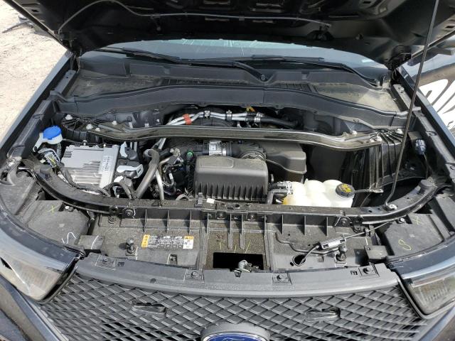 1FM5K8AB7MGC00428 - 2021 FORD EXPLORER POLICE INTERCEPTOR 黑色 照片 12