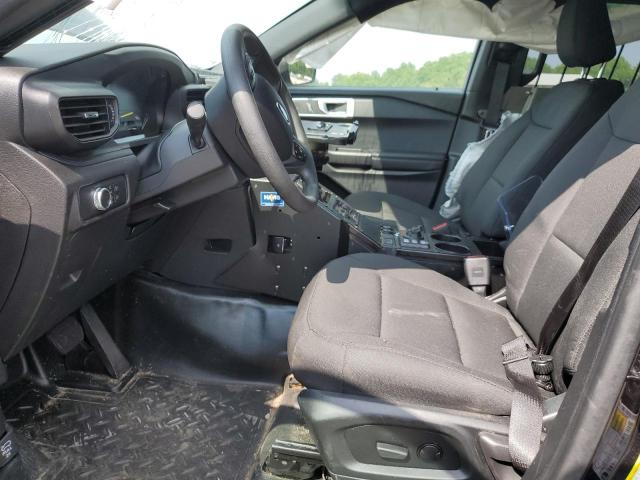 1FM5K8AB7MGC00428 - 2021 FORD EXPLORER POLICE INTERCEPTOR 黑色 照片 7