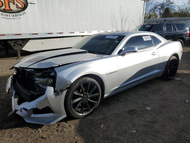 2G1FA1E31E9216316 - 2014 CHEVROLET CAMARO LS SILVER photo 1