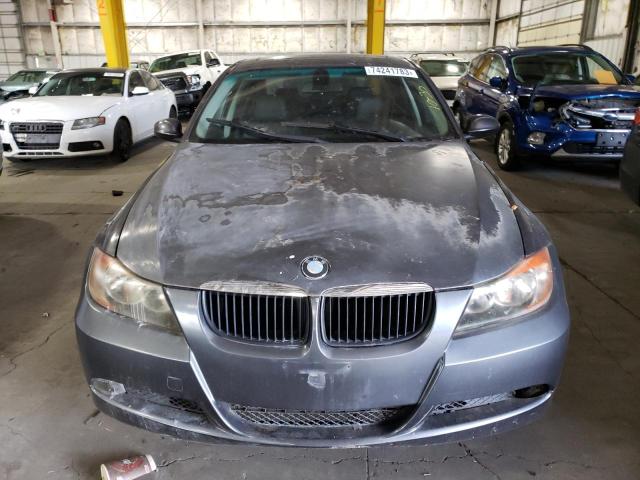 WBAVA37597NL10227 - 2007 BMW 328 I GRAY photo 5