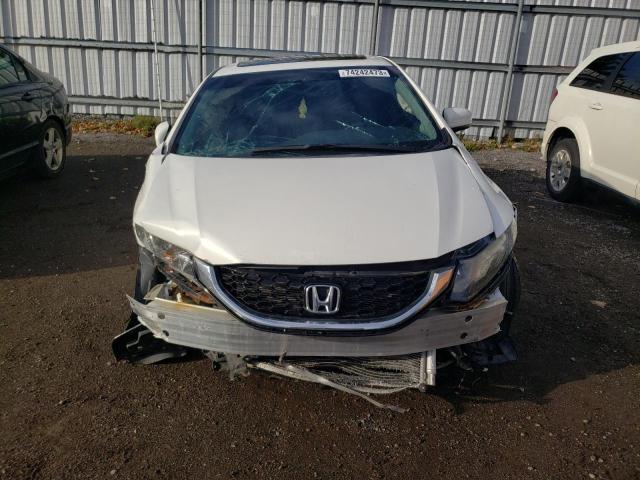 2HGFB2F70FH045241 - 2015 HONDA CIVIC SE WHITE photo 5