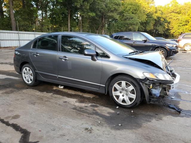 2HGFA16569H310969 - 2009 HONDA CIVIC LX GRAY photo 4