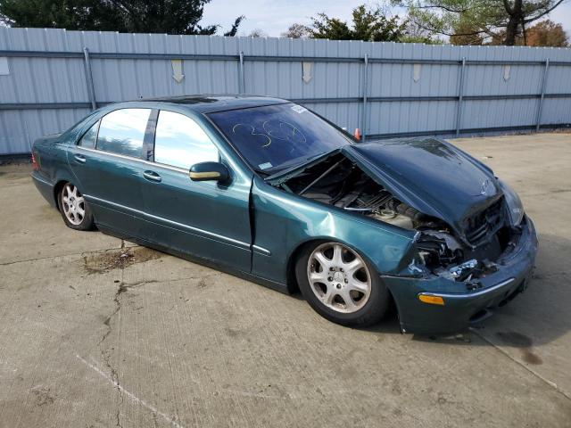 WDBNG75J41A207710 - 2001 MERCEDES-BENZ S 500 GREEN photo 4