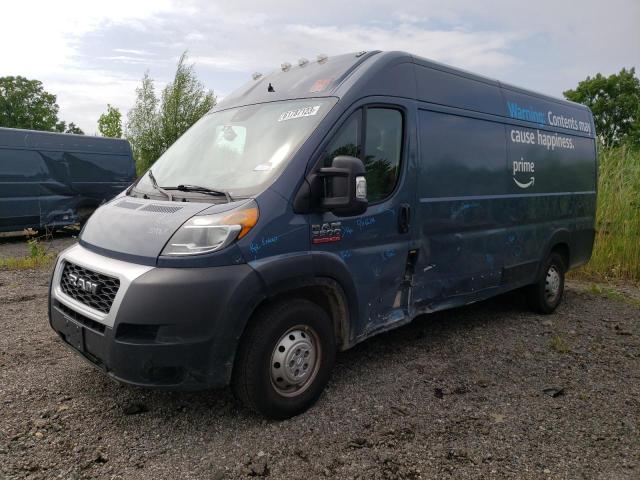 3C6MRVJG7ME544502 - 2021 RAM PROMASTER 3500 HIGH ლურჯი ფოტო 1