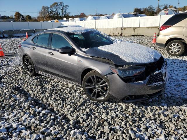 19UUB2F65KA004563 - 2019 ACURA TLX TECHNOLOGY GRAY photo 4