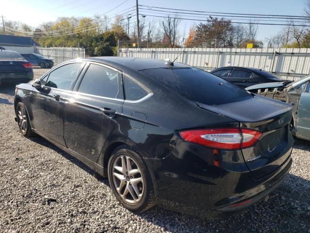 3FA6P0H74GR271859 - 2016 FORD FUSION SE BLACK photo 2