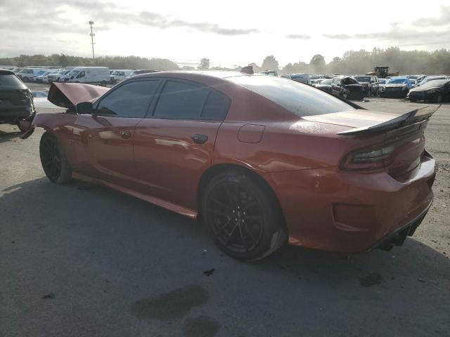 2C3CDXGJ2LH228773 - 2020 DODGE CHARGER SCAT PACK ORANGE photo 2