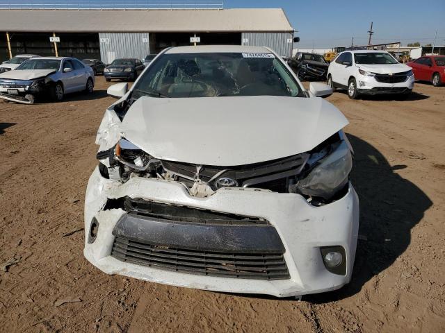 5YFBPRHE8GP466283 - 2016 TOYOTA COROLLA ECO WHITE photo 5