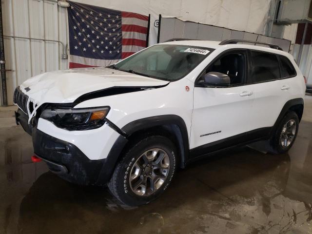 1C4PJMBX2KD353204 - 2019 JEEP CHEROKEE TRAILHAWK WHITE photo 1