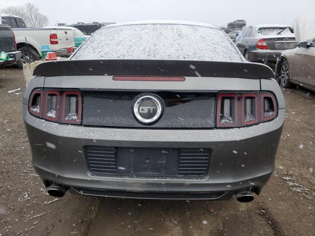 1ZVBP8CF8E5253884 - 2014 FORD MUSTANG GT GRAY photo 6