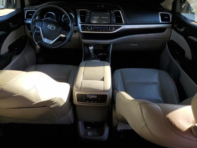 5TDJKRFH3GS254941 - 2016 TOYOTA HIGHLANDER XLE BLUE photo 8