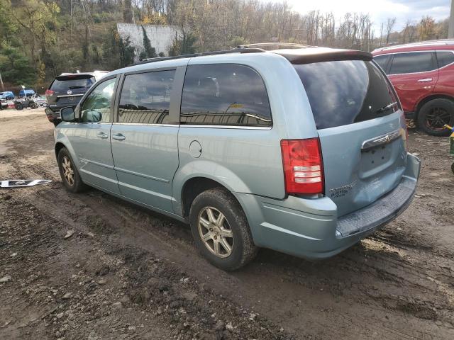 2A8HR54P18R753298 - 2008 CHRYSLER TOWN & COU TOURING BLUE photo 2