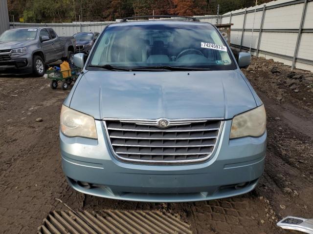 2A8HR54P18R753298 - 2008 CHRYSLER TOWN & COU TOURING BLUE photo 5