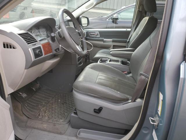 2A8HR54P18R753298 - 2008 CHRYSLER TOWN & COU TOURING BLUE photo 7
